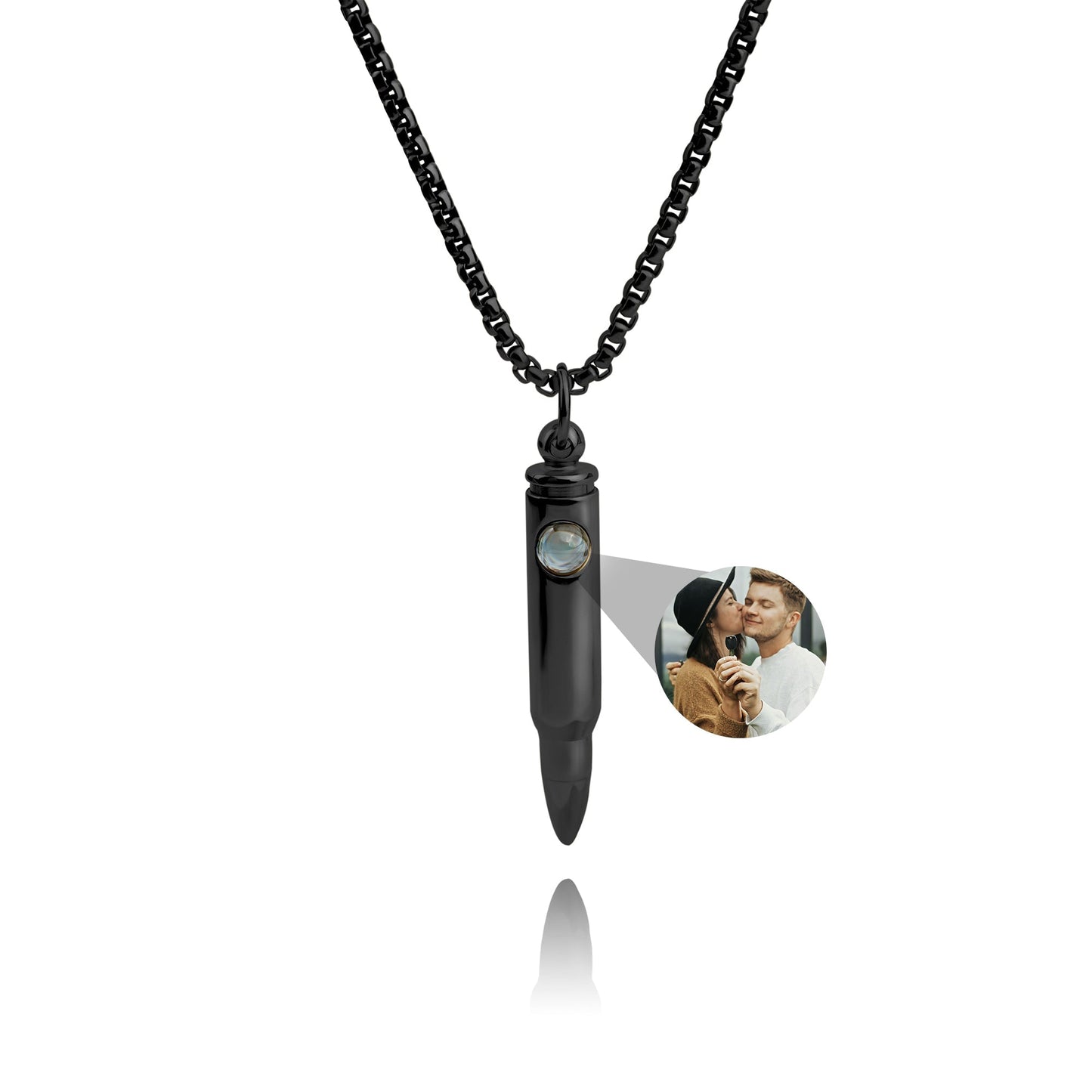 Personalised photo necklace - Maverick