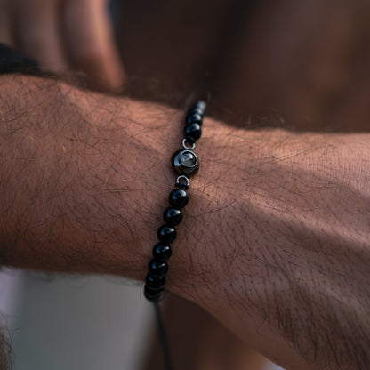 Personalised photo bracelet with your photo - Pearls