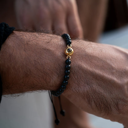 Personalised photo bracelet with your photo - Pearls