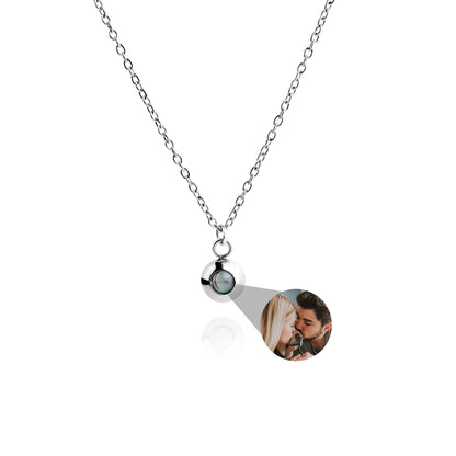 Personalised photo necklace - delicate