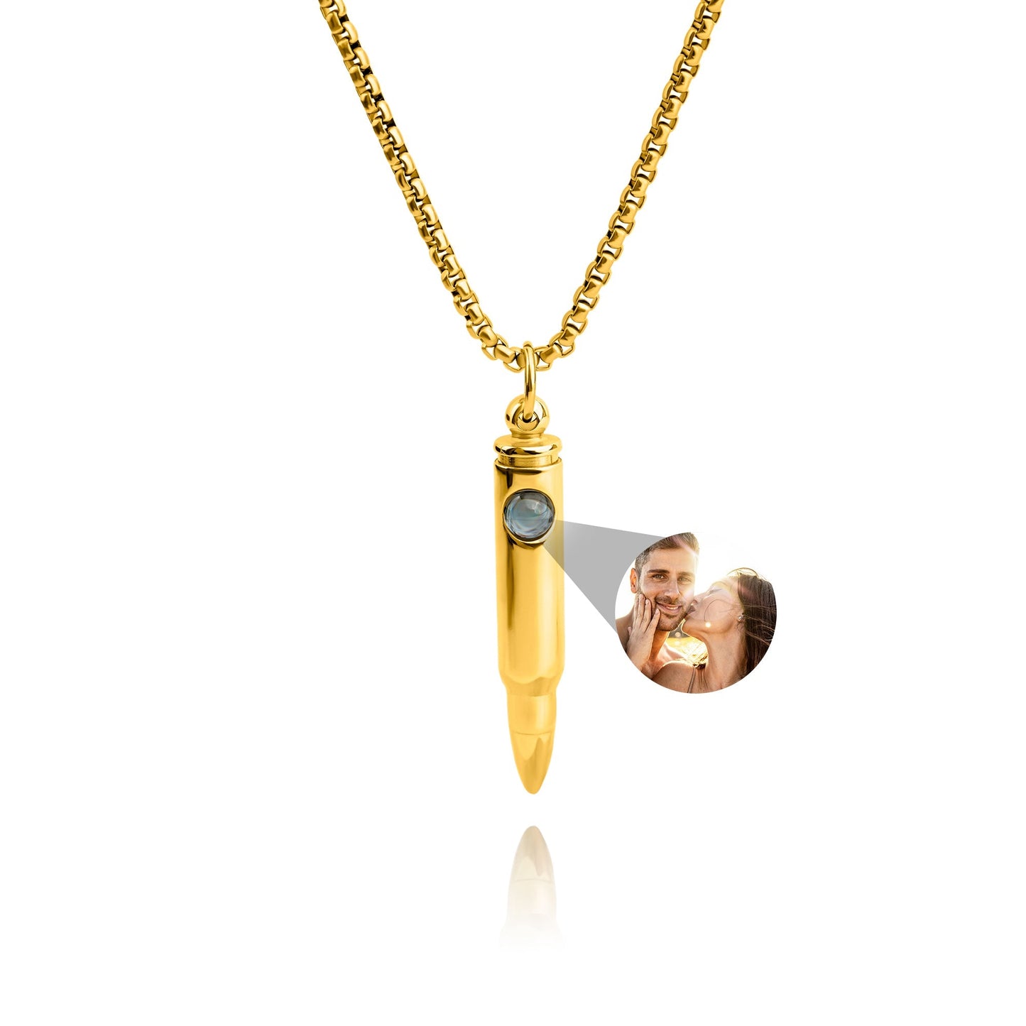 Personalised photo necklace - Maverick