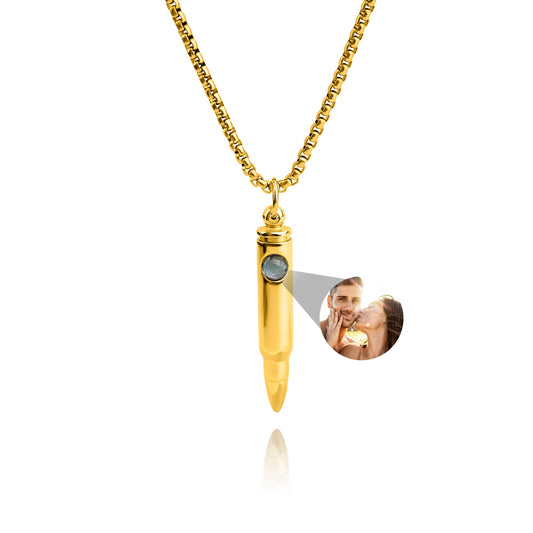 Personalised photo necklace - Maverick