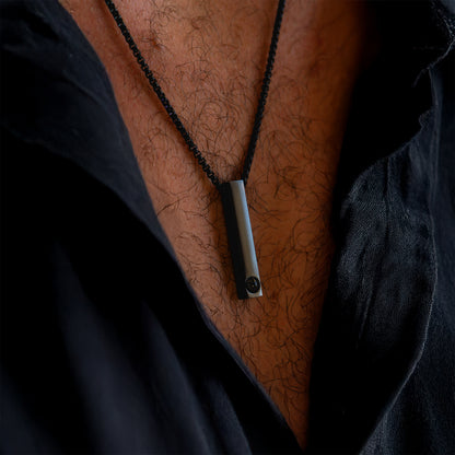 Personalised photo necklace - Bar B-Chain