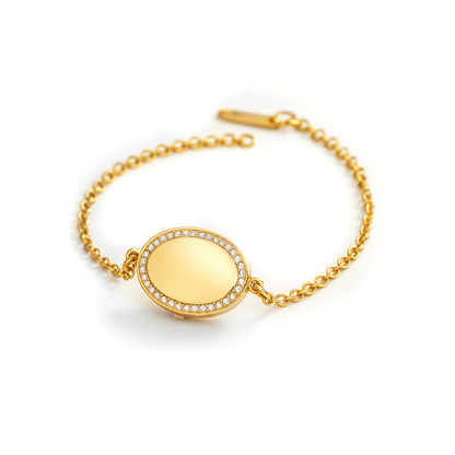 Locket Bracelet with Photo - Heart