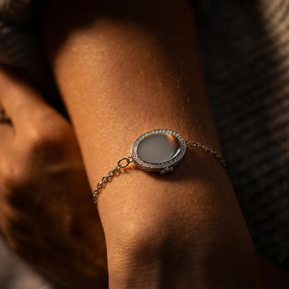 Locket Bracelet with Photo - Heart