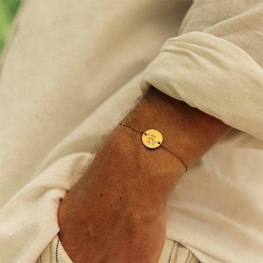 Personalised bracelet with your own handwriting/drawing