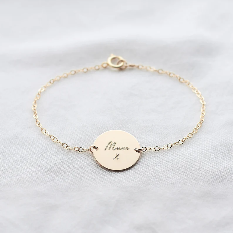 Personalised bracelet with your own handwriting/drawing