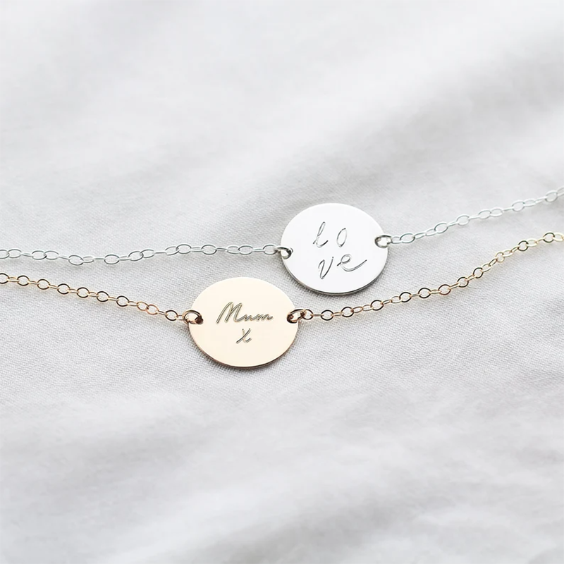 Personalised bracelet with your own handwriting/drawing